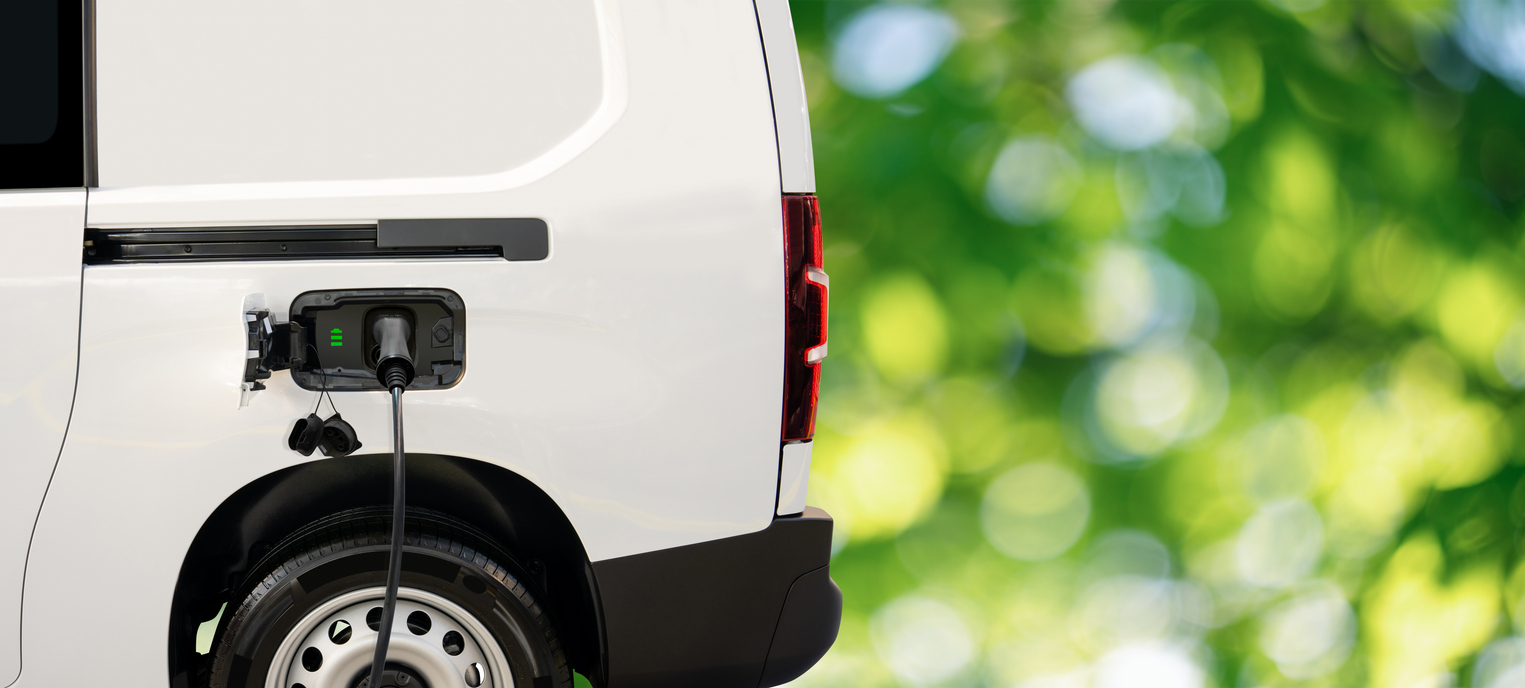 Electric delivery van